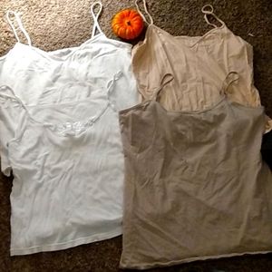 XL cami's (4 camis for $4)